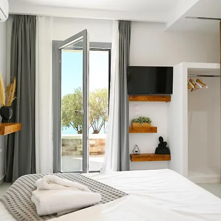 מלון דירות Beachfront Cycladic Irene Boutique Kanala