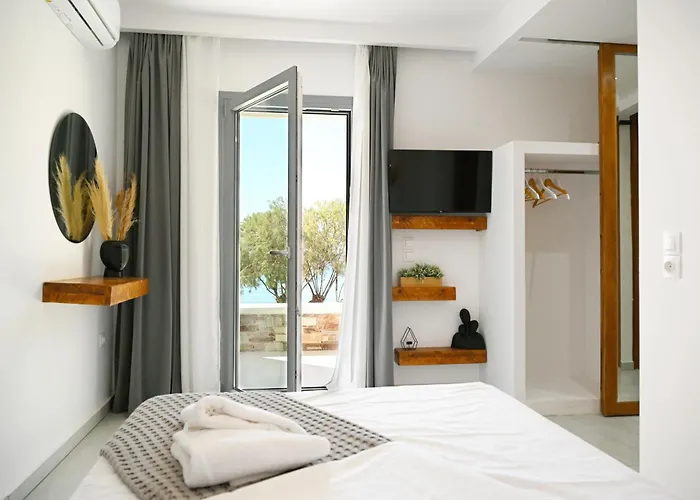 מלון דירות Beachfront Cycladic Irene Boutique Kanala