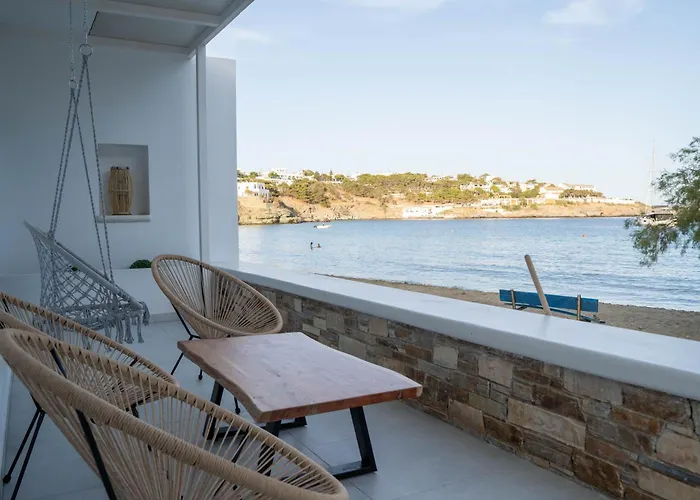 מלון דירות Beachfront Cycladic Irene Boutique Kanala